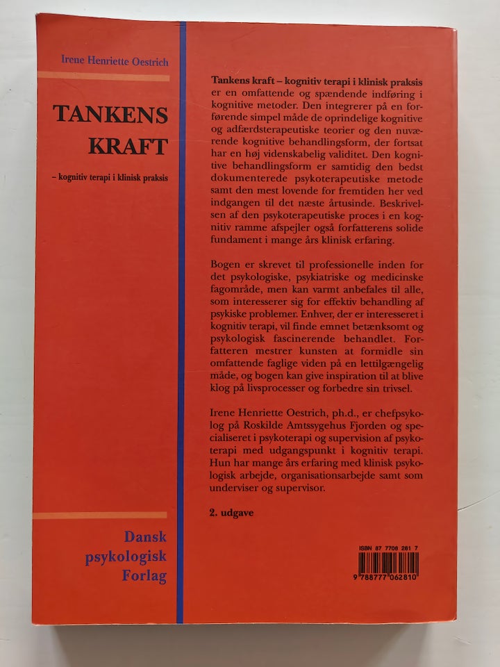 Tankens kraft - Kognitiv terapi,