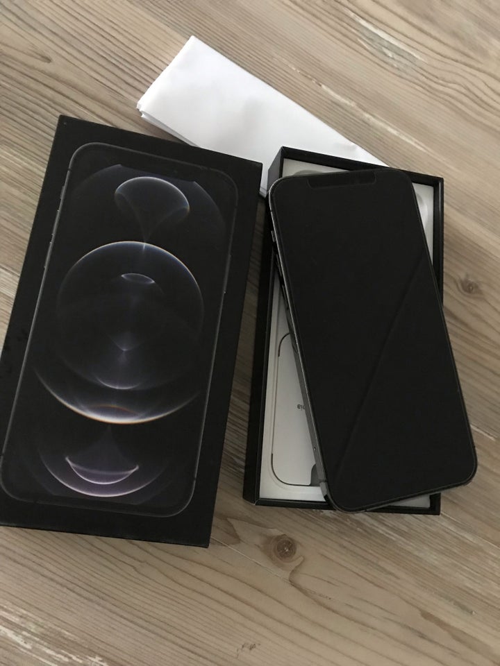 iPhone 12 Pro Max, 128 GB, sort