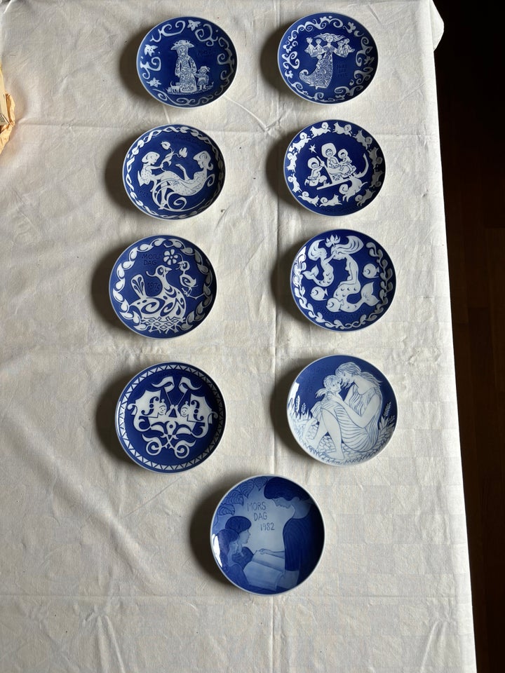 Porcelæn Mors Dags platter  Royal