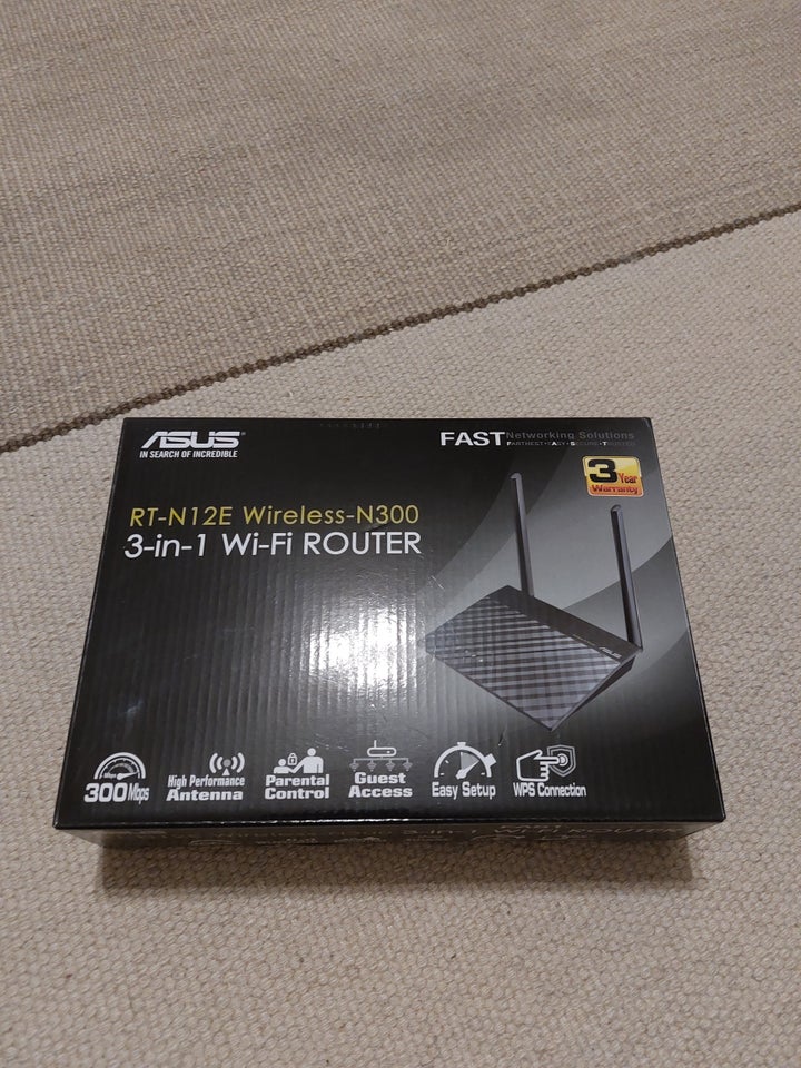 Router, wireless, Asus RY-N12E