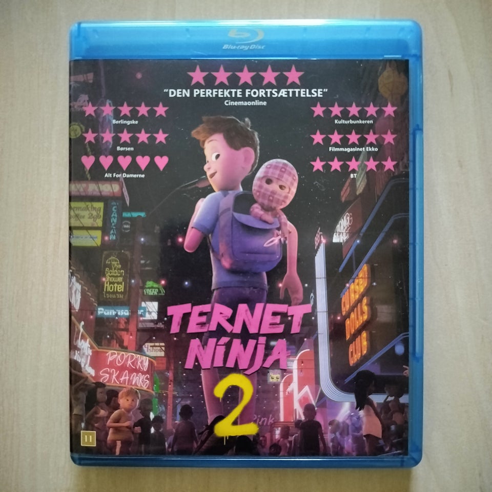 Ternet Ninja 2, Blu-ray, animation