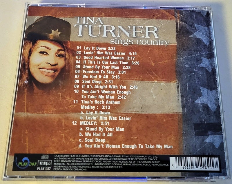 Tina Turner: Sings country, rock