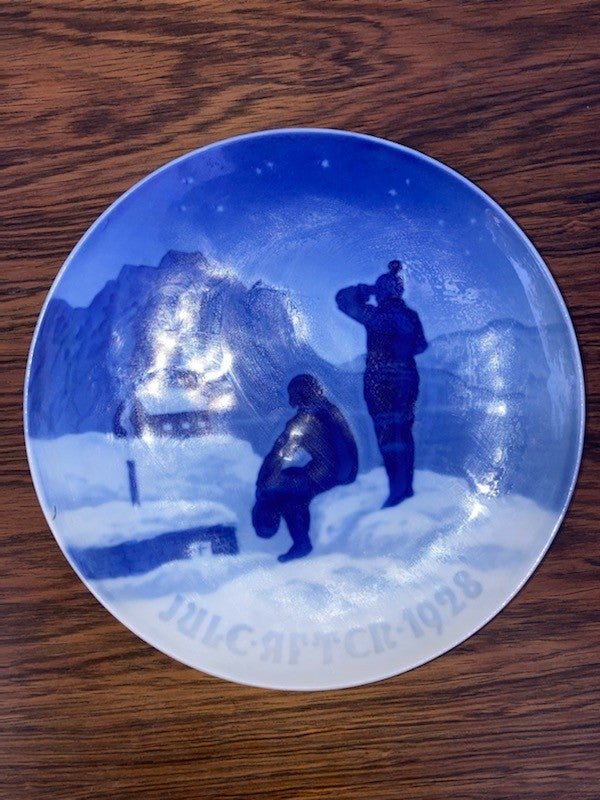 1920 og 1928 Juleplatter BG