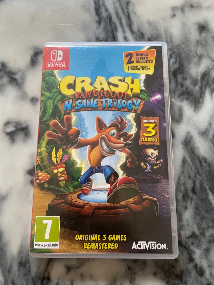 Crash Bandicoot, Nintendo Switch