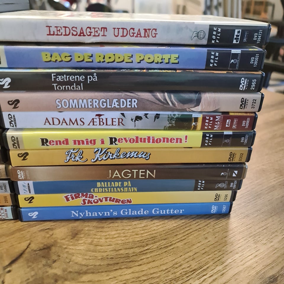 Danske film, DVD, andet