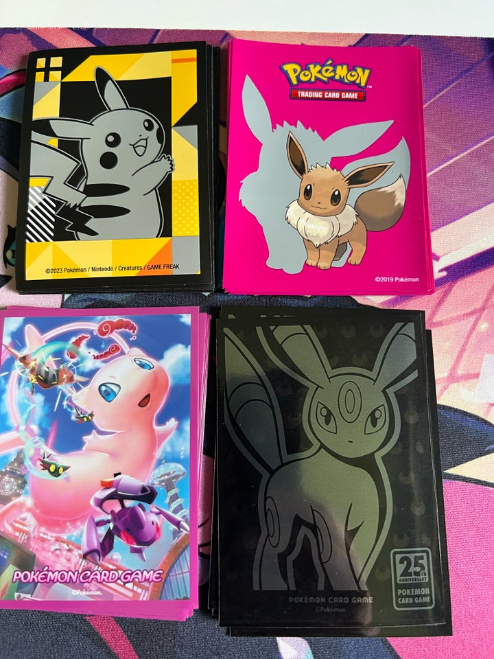 Samlekort Pokemon sleeves