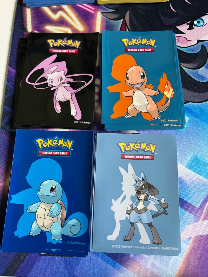 Samlekort Pokemon sleeves