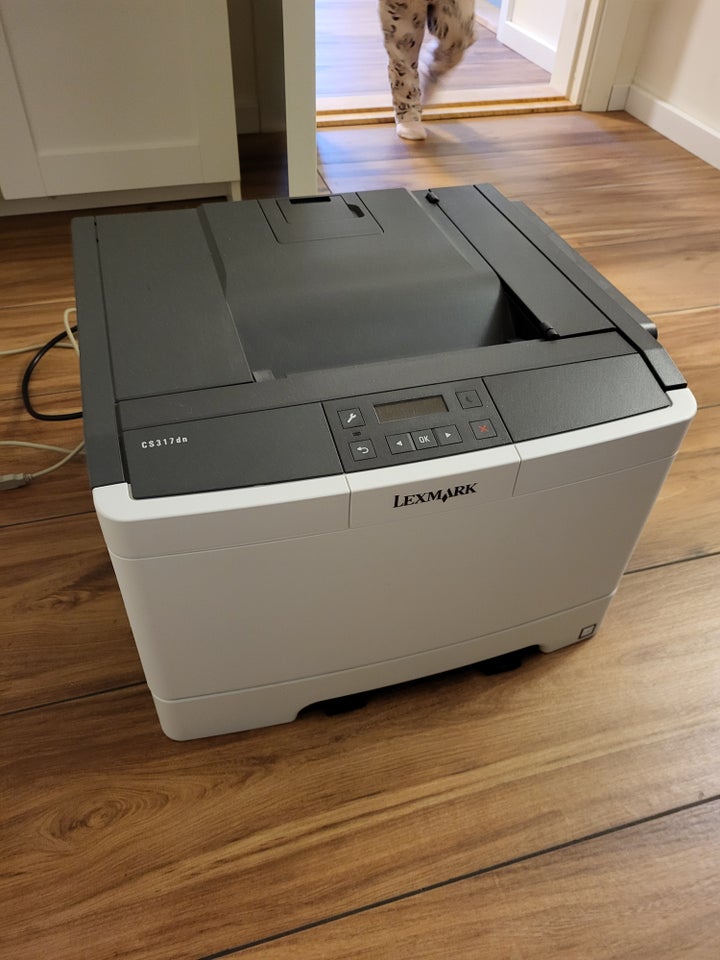 Laserprinter, m. farve, Lexmark