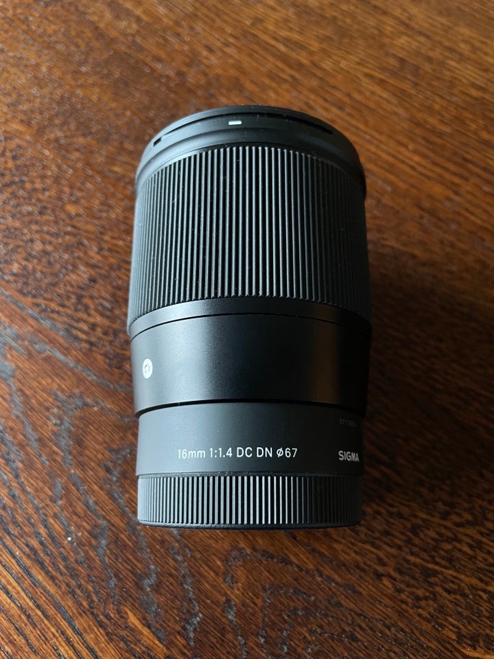 Prime, Sigma, Sigma 16mm F1.4 C Sony