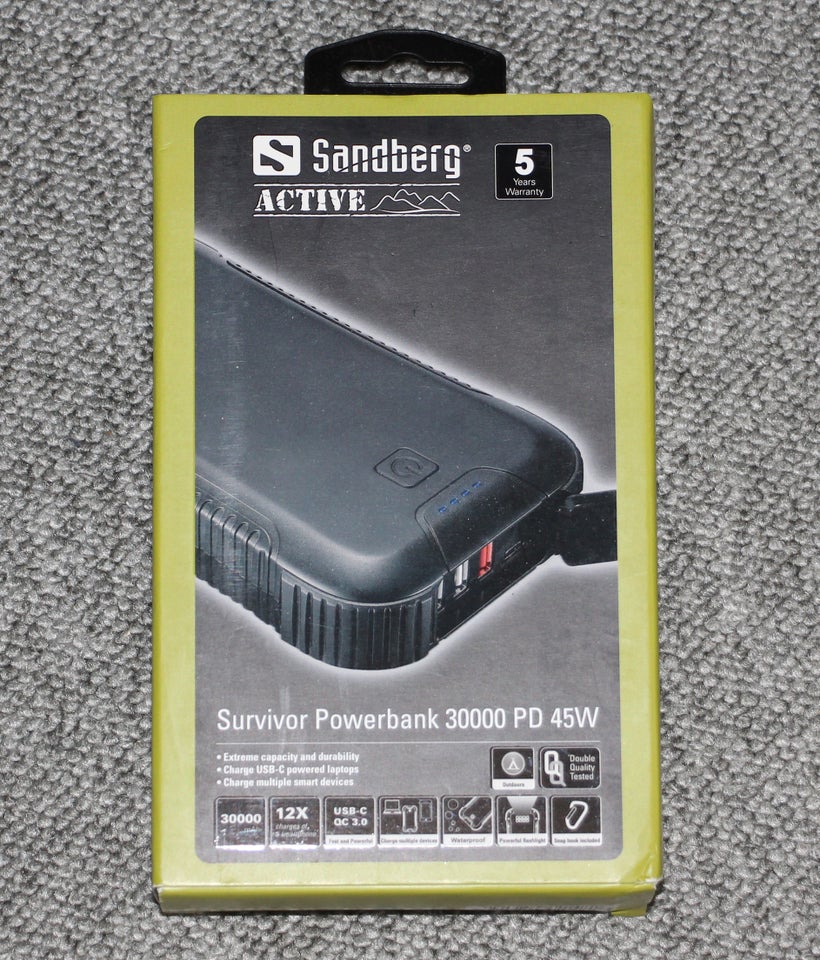 Andet Powerbank Sandberg