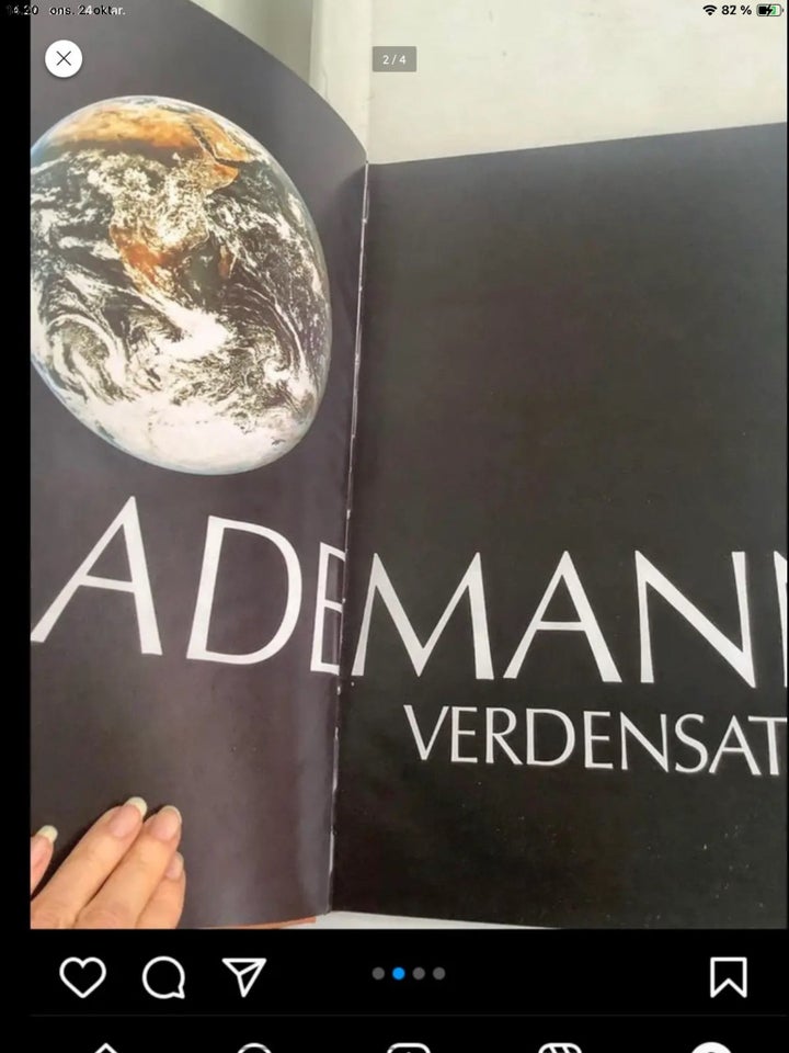 VerdensAtlas, Lademann, emne: