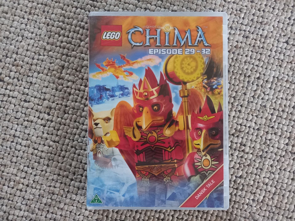 Lego Chima 29-32, DVD, tegnefilm