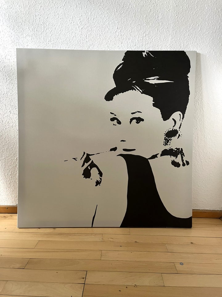 Audrey Hepburn billede, b: 90 h: 90