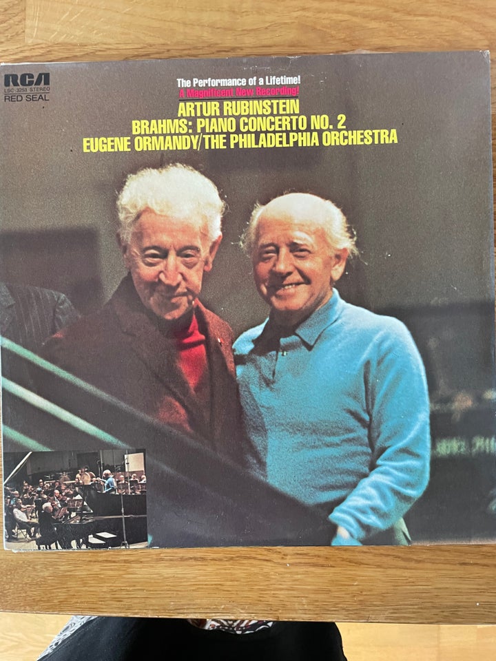 LP, Brahms, Artur Rubinstein