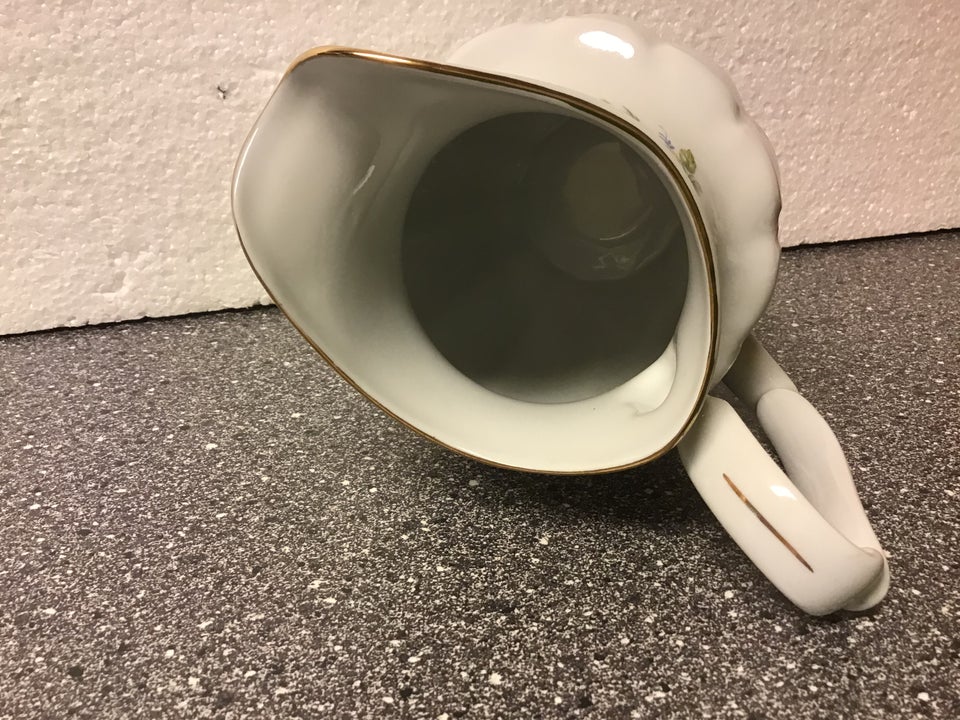 Porcelæn Ældre Hvid Mælkekande