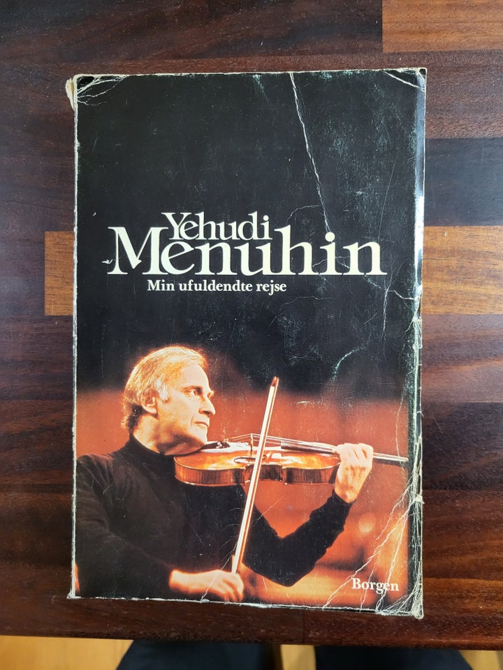 Signeret bog af Yehudi Menuhin,