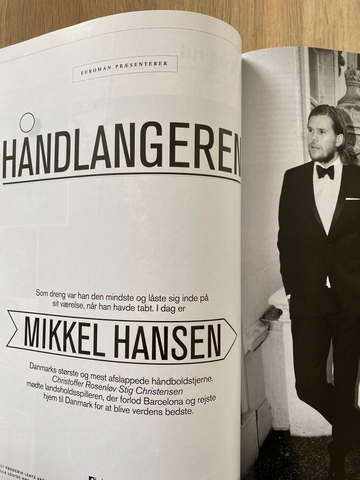 Mikkel Hansen i Euroman nr 214