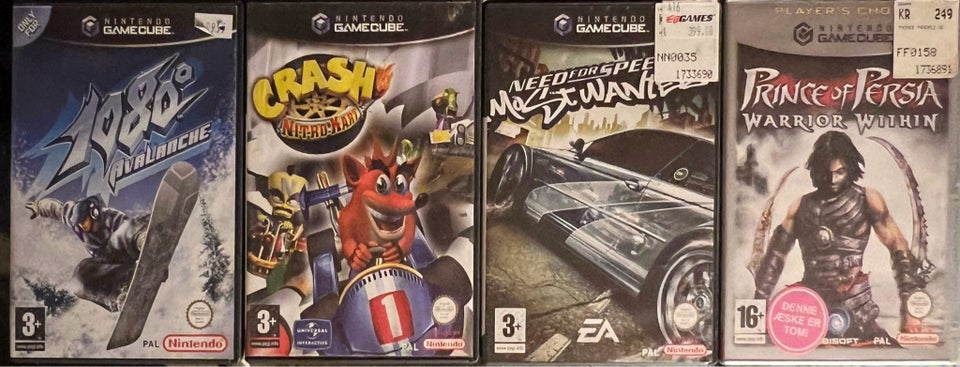 Skønne og nye disc - GAMECUBE spil ,