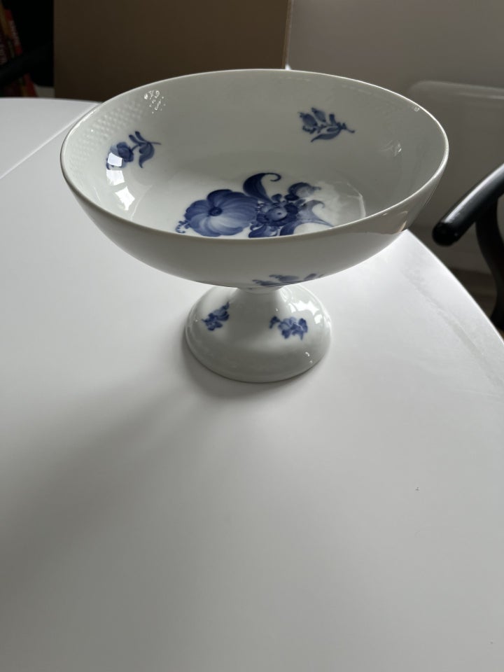 Porcelæn Blå Blomst Flettet