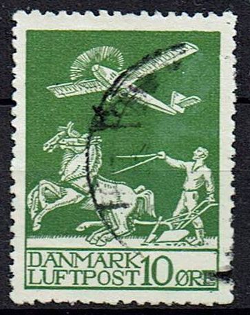 Danmark, stemplet, bogtryk