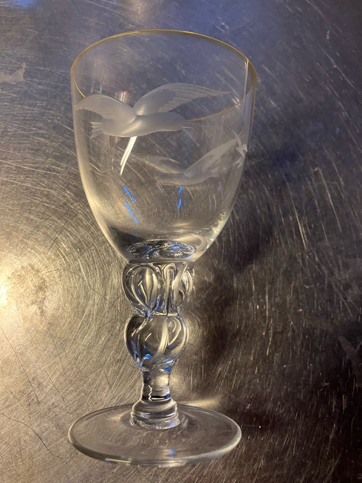 Glas, 8 Rødvinsglas, Mågestellet -