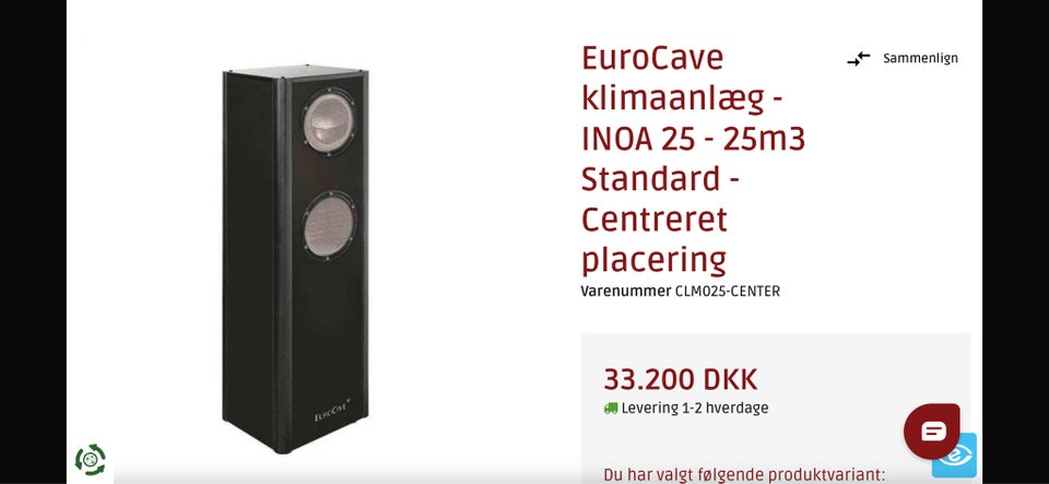 Klimaanlæg EUROCAVE