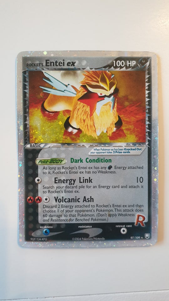 Samlekort, Rocket's Entei ex -