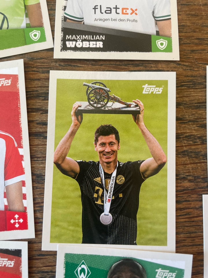 Klistermærker, Bundesliga