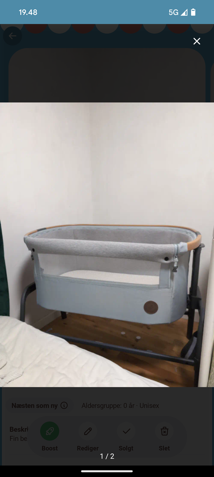 Babyseng, Bedside crib