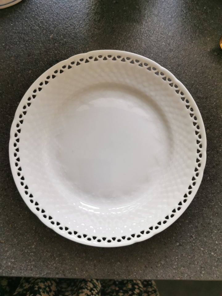 Porcelæn Sildetallerken frokost