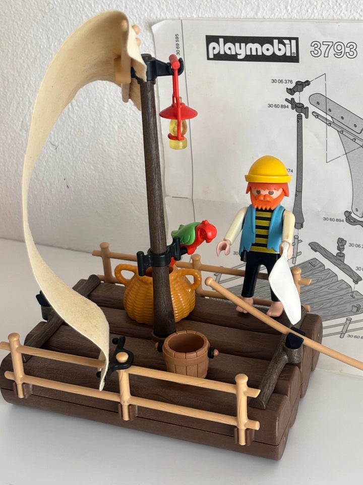 Playmobil, Tømmerflåde 3793 med