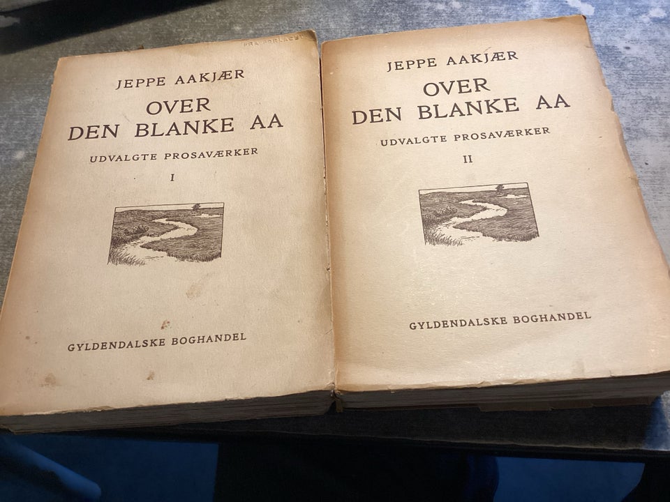 Over den blanke aa, Jeppe Aakjær tu,