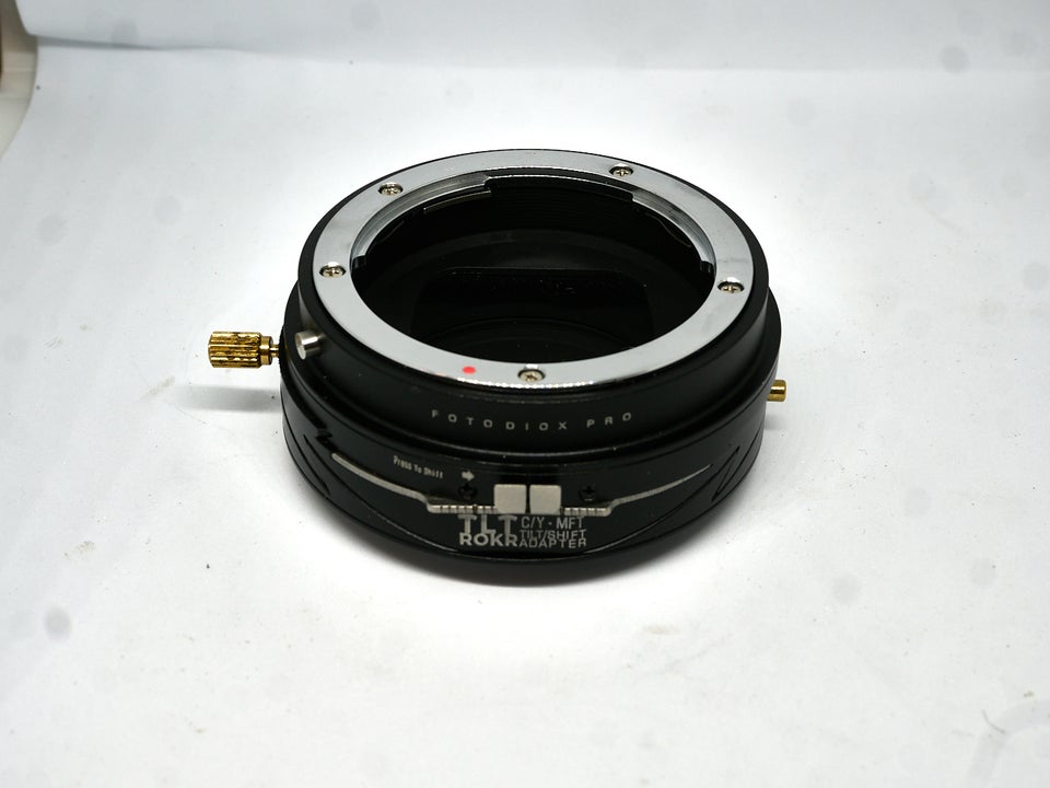 Tilt/shift adapter mft-contax