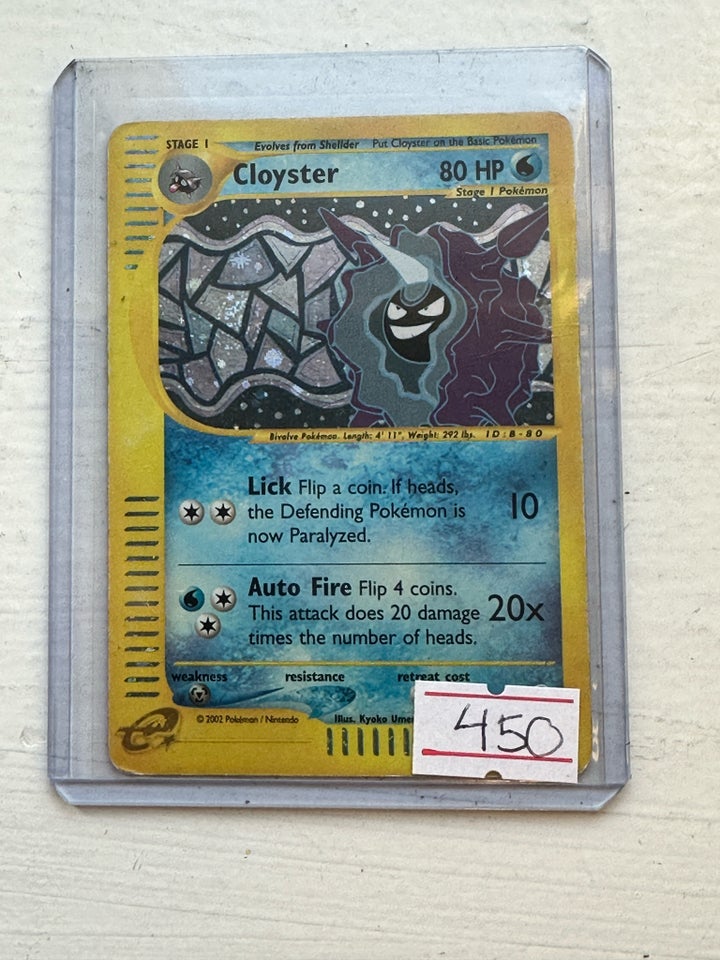 Samlekort, Cloyster 8/165 Series