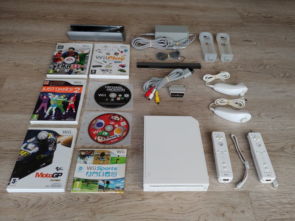 Nintendo Wii, komplet pakke