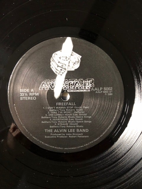 LP The Alvin Lee Band Free Fall