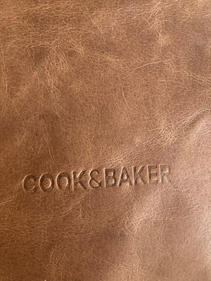 Læder forklæde CookBaker