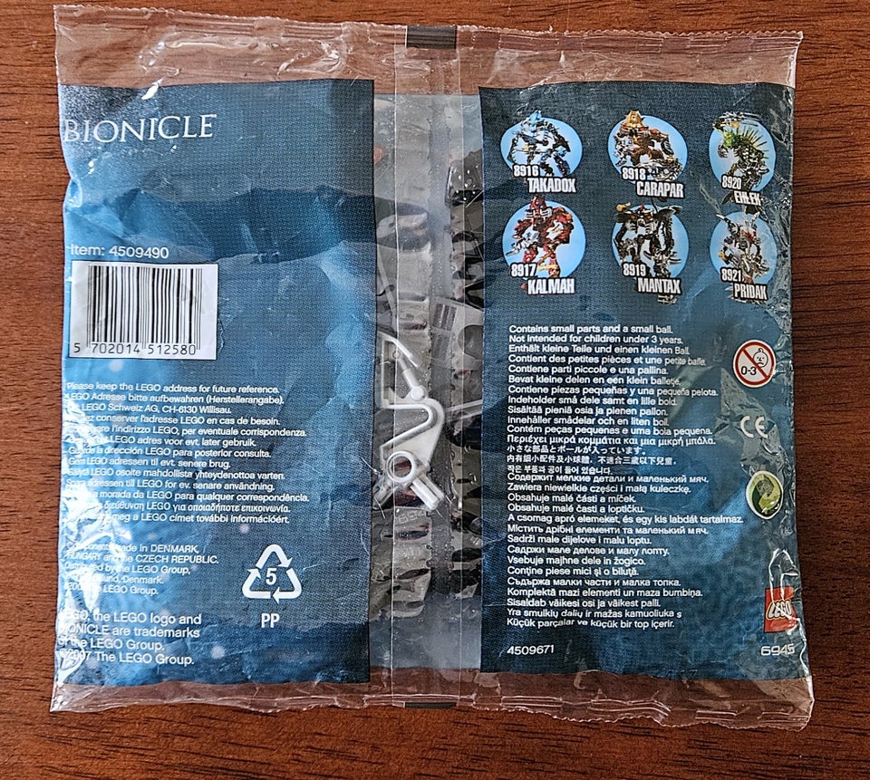 Lego Bionicle, 6945