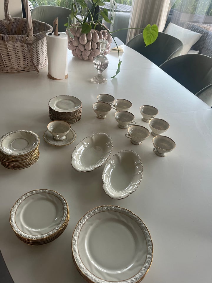 Porcelæn tallerken Edelweis