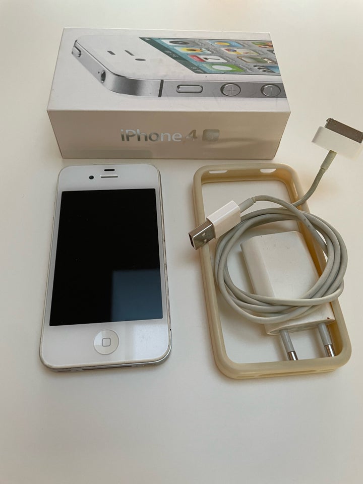 iPhone 4S, 16 GB, hvid