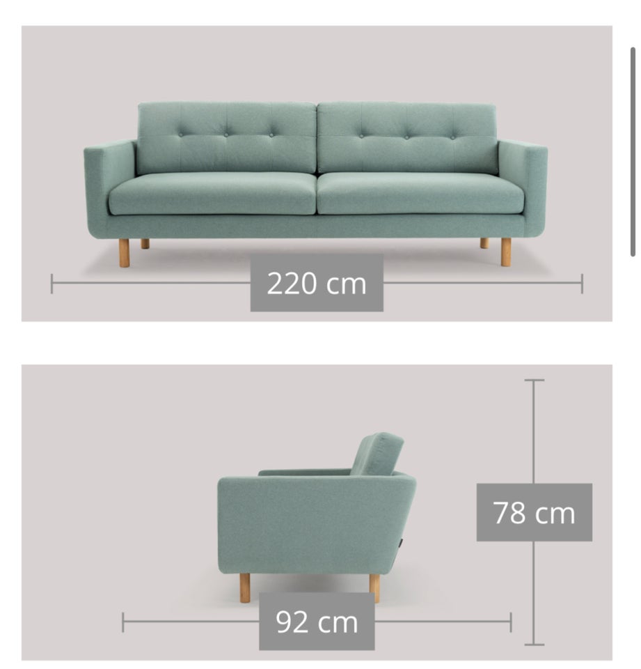 Sofa 3 pers  SOFACOMPANY