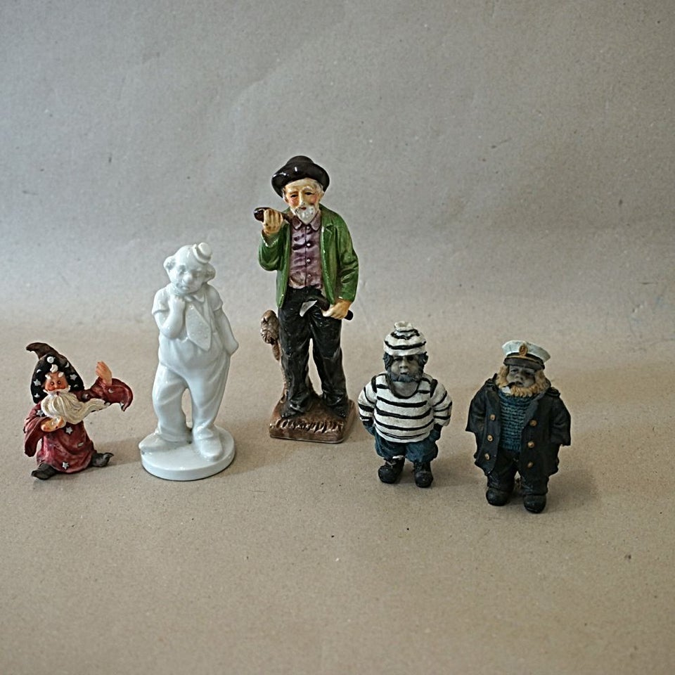 5 keramik figurer , Keramik