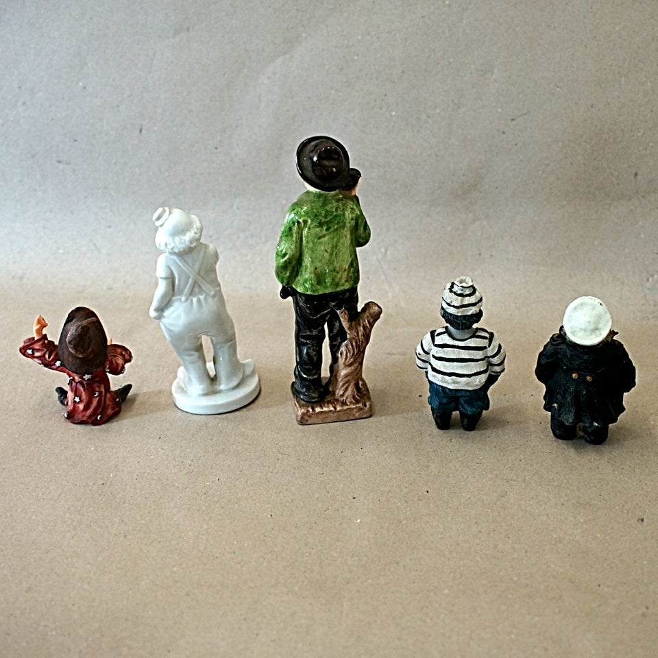 5 keramik figurer , Keramik