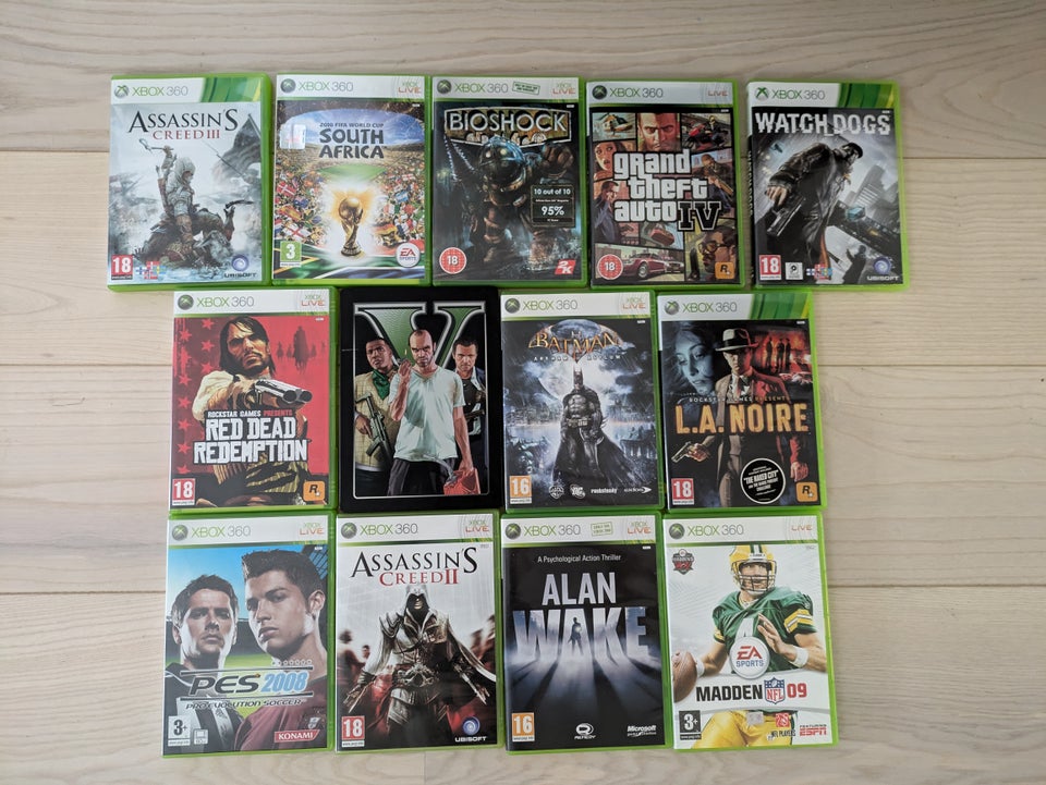 Diverse Xbox 360