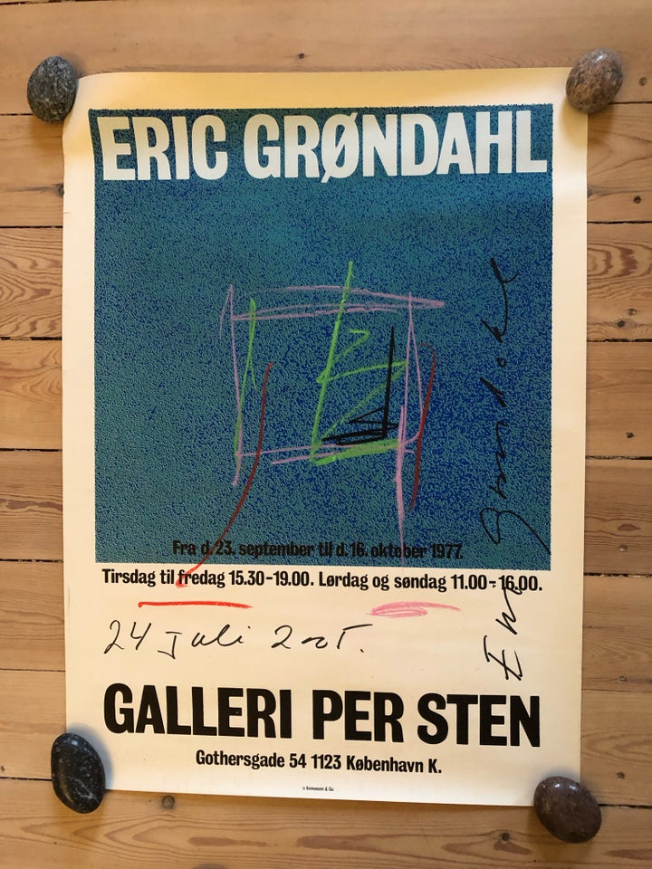 Kunstplakat, Eric Grøndahl,