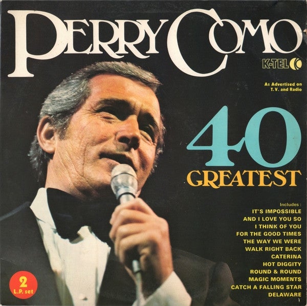 LP Perry Como 40 Greatest (2lp)