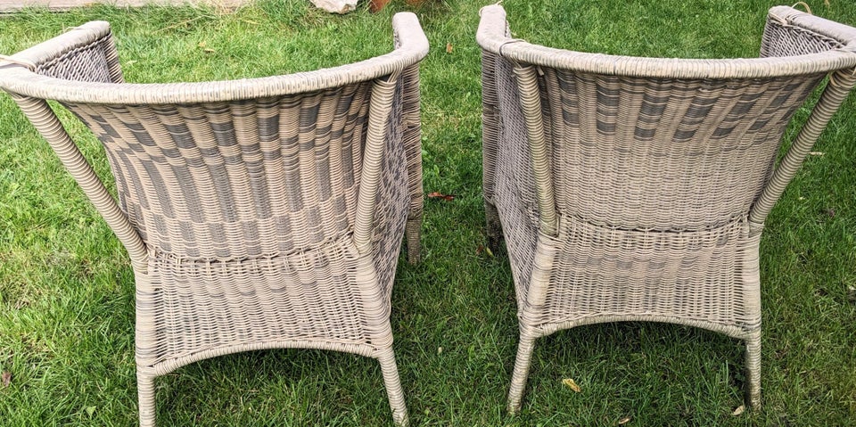 Havestole rattan plast