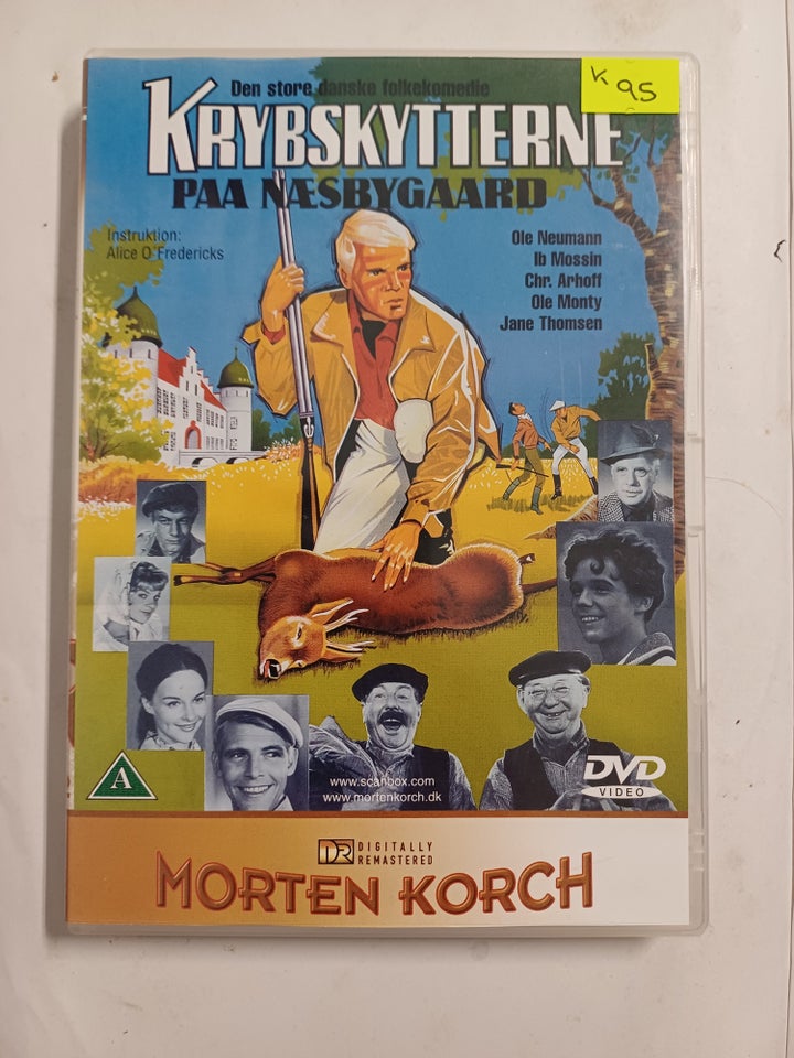 Krybskytter på Næsbygaard, DVD,