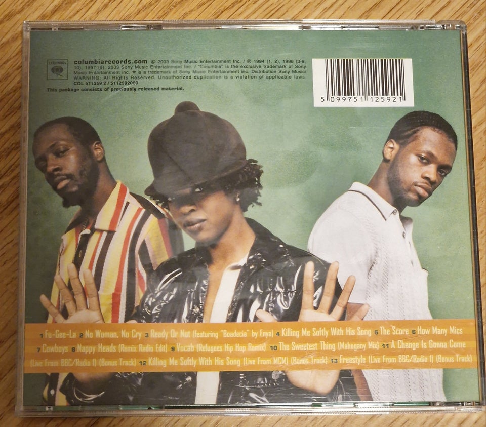 The Fugees: Greatest Hits, hiphop