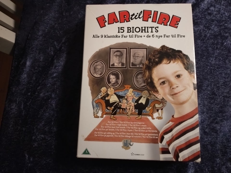 Far til fire, DVD, familiefilm